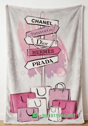 Prada Throw Blankets